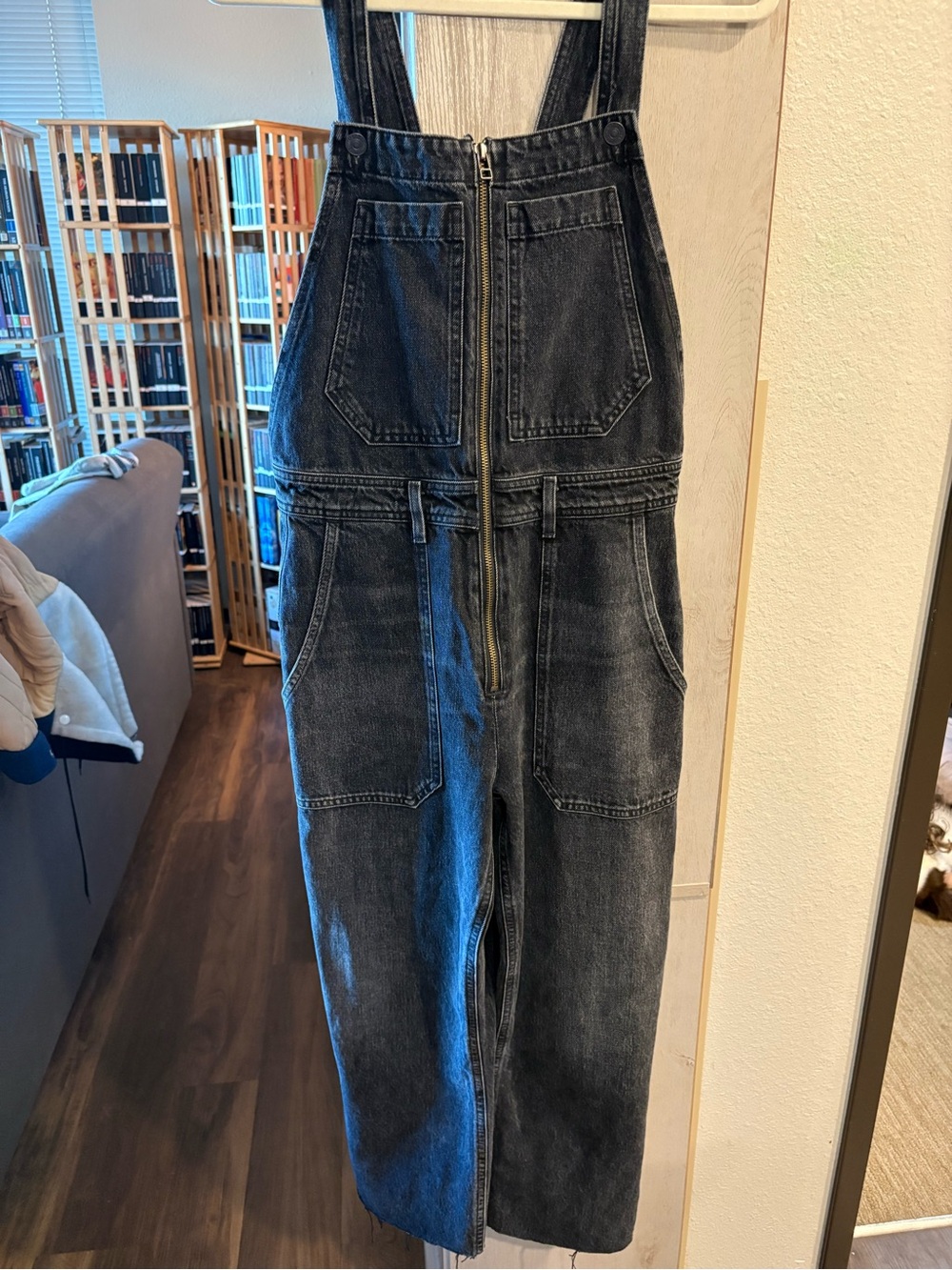 Citizens of Humanity Denim Zip Utility Overalls - Women's Jeans